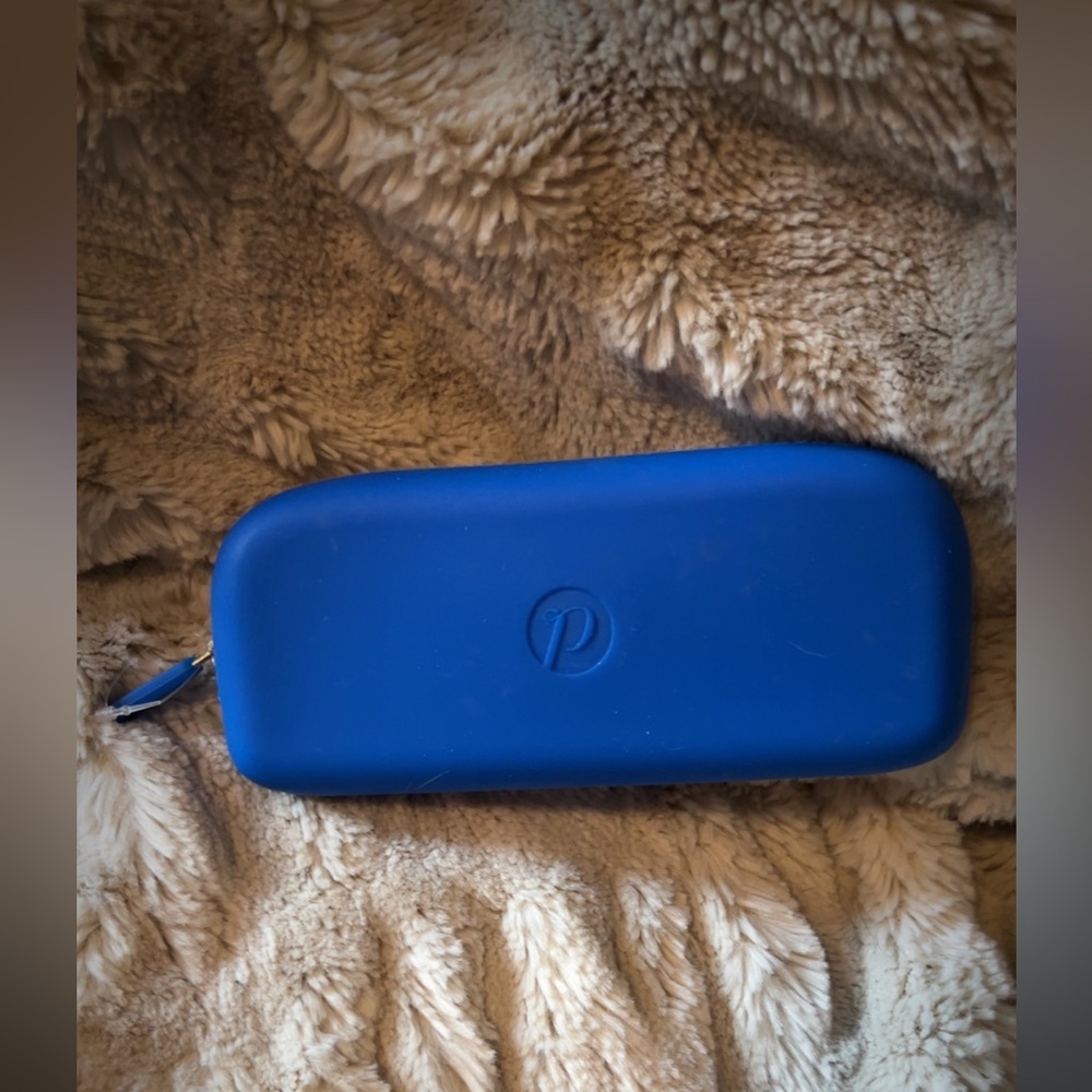 Colbalt Blue | Women’s Silicone Shell Sunglass/Eyeglass Case Pouch